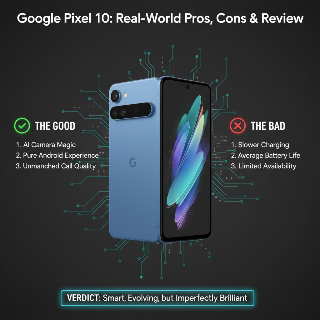 Google Pixel 10: Real-World Pros, Cons & Review